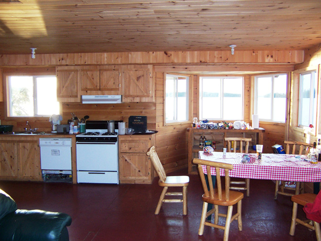 This is a photo of one of the kitchens in the cottage